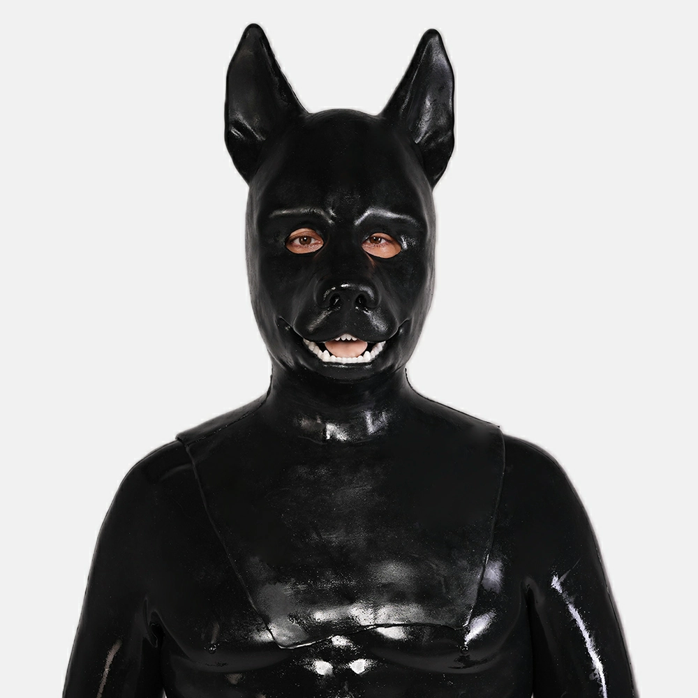 Translucent Dog Mask Silicone Classic Dog Mask