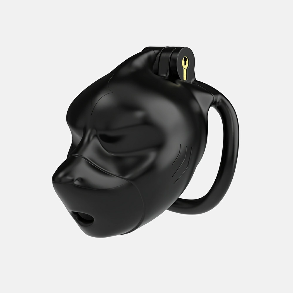 Black Shark Chastity Cage -