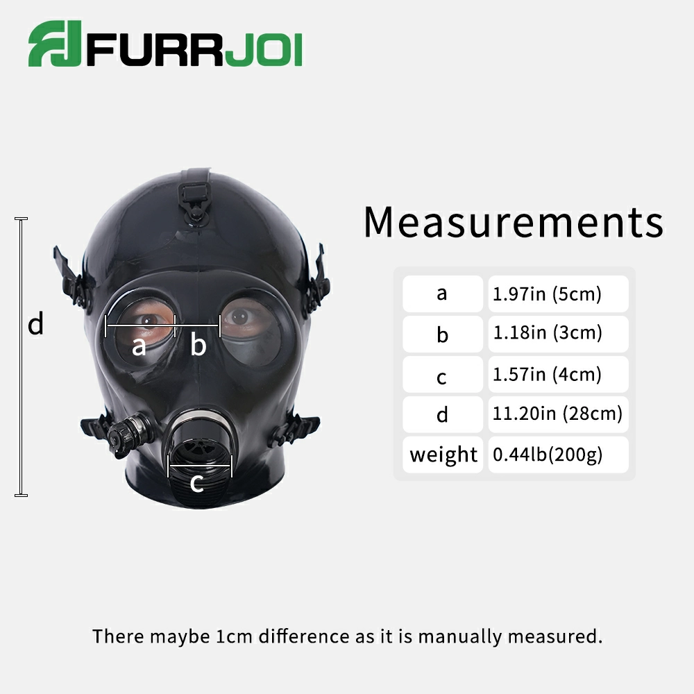 Gas Mask Face Cover