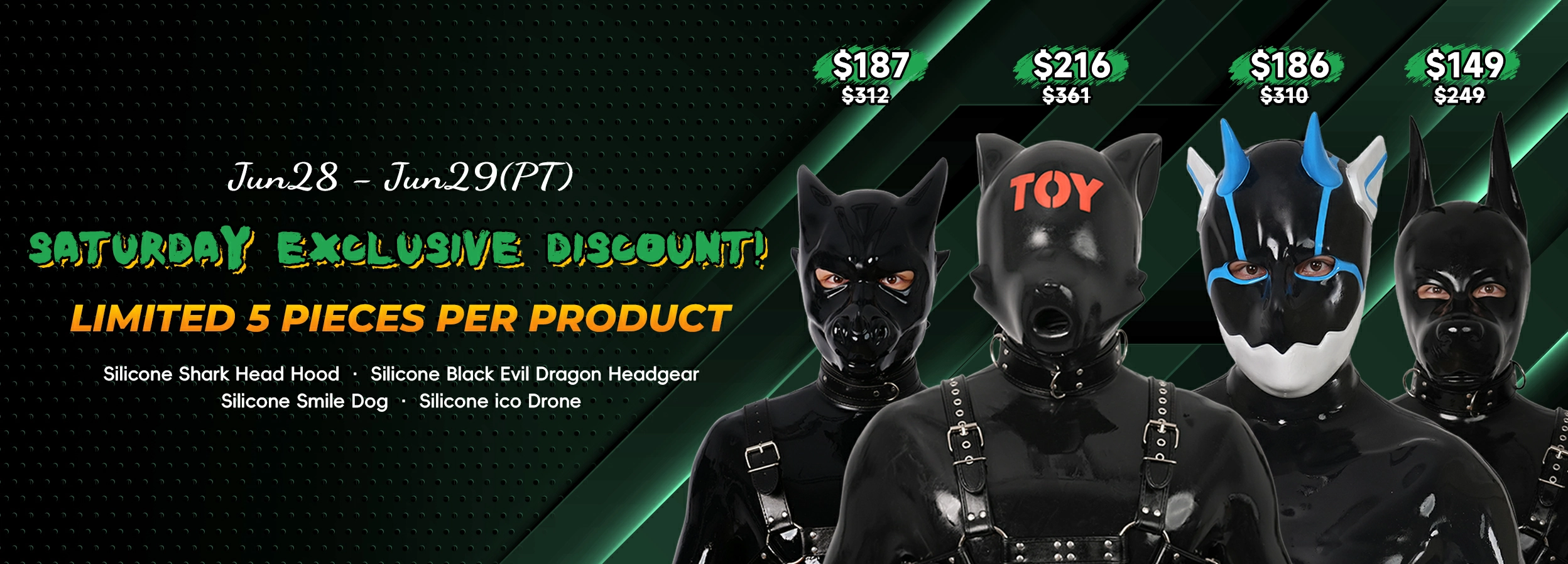 Saturday Exclusive Discount!