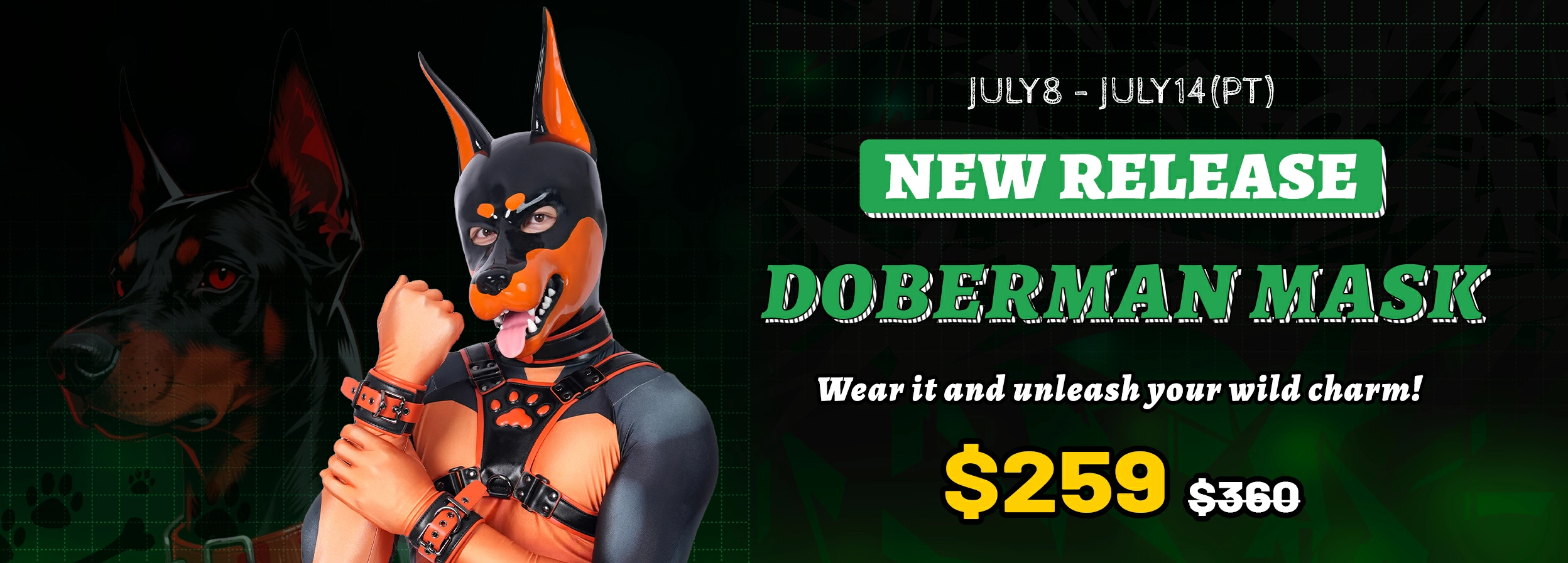 Doberman Mask