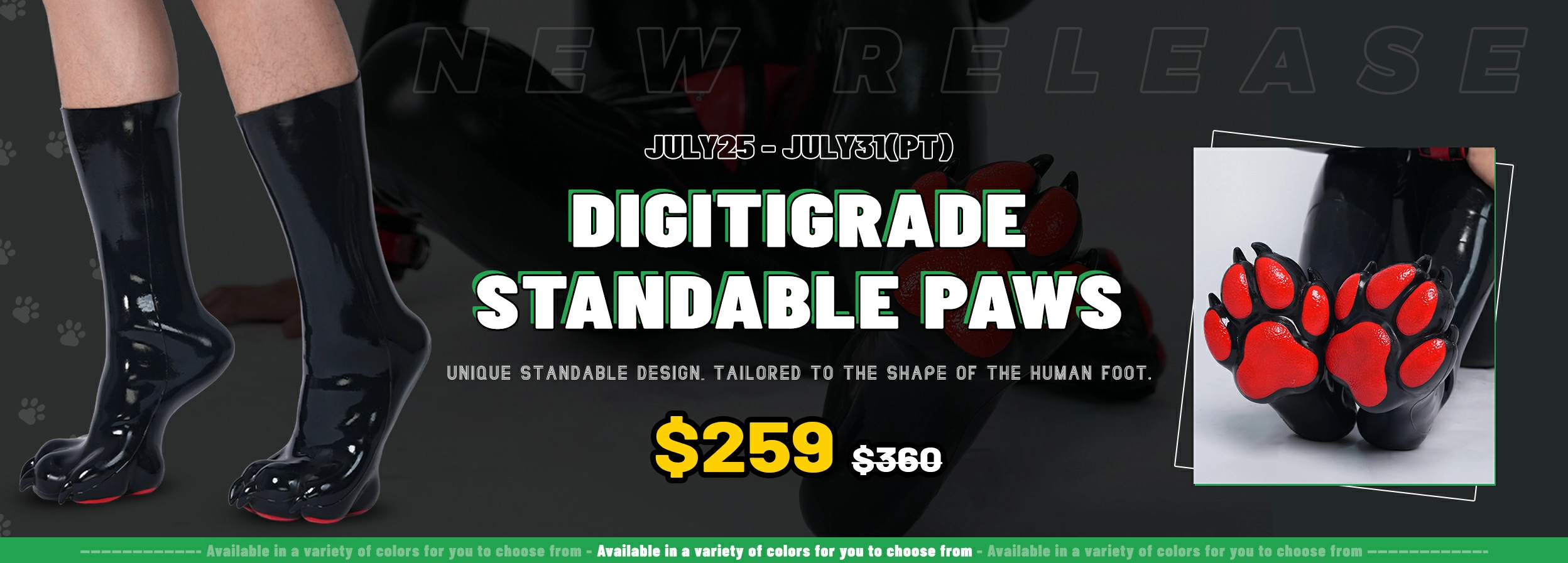 Digitigrade Standable Paws