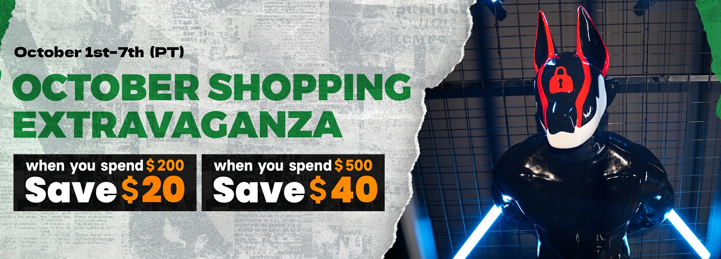 October Shopping Extravaganza