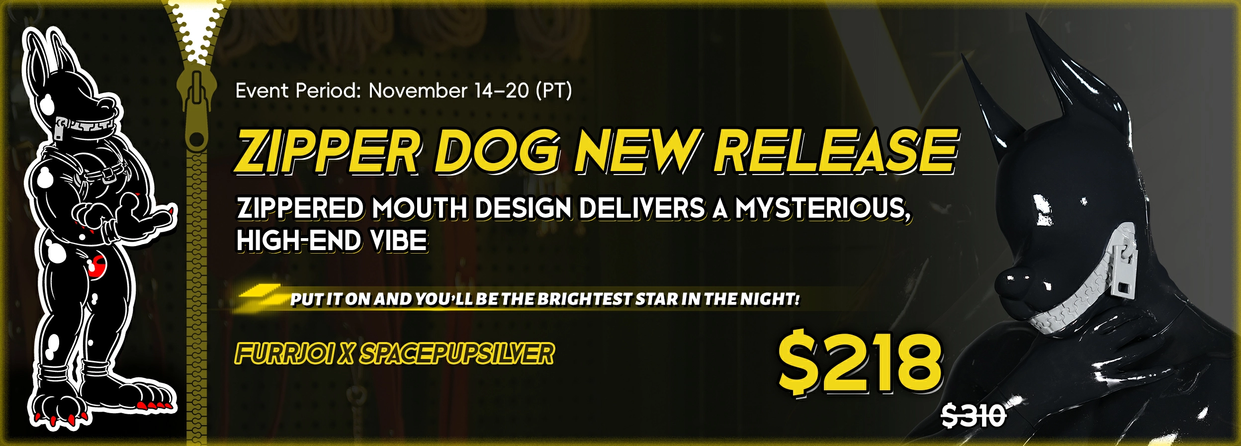 Zipper Dog New Release 