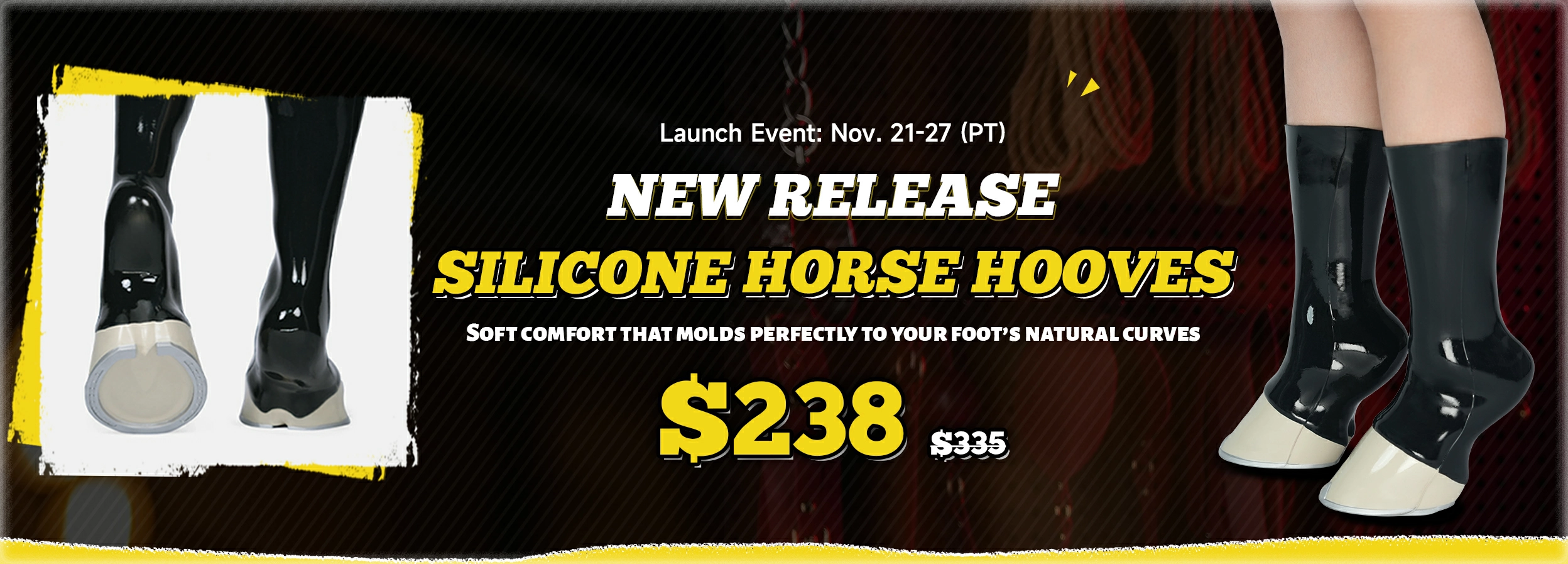 Silicone Horse Hooves New Release