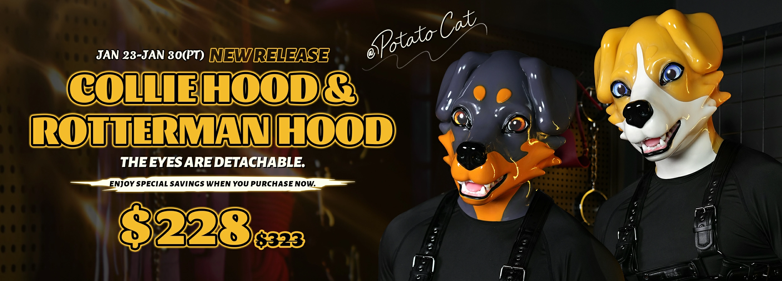 New Release Collie Hood & Rotterman Hood