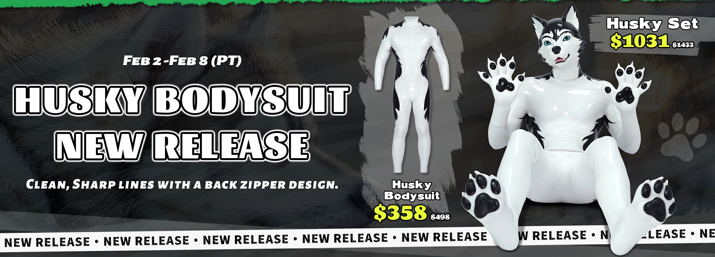 Husky Bodysuit — New Release