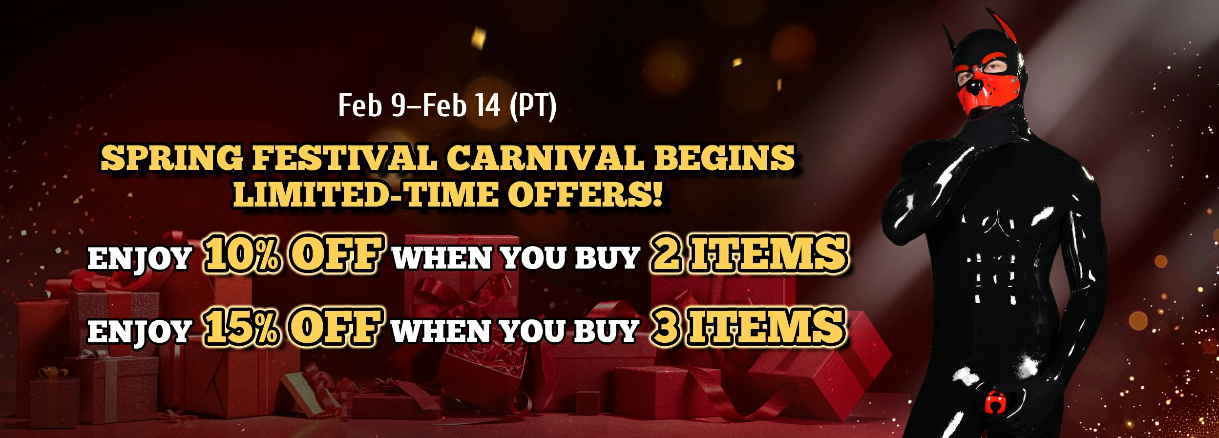 Spring Festival Carnival Begins — Limited-Time Offers!