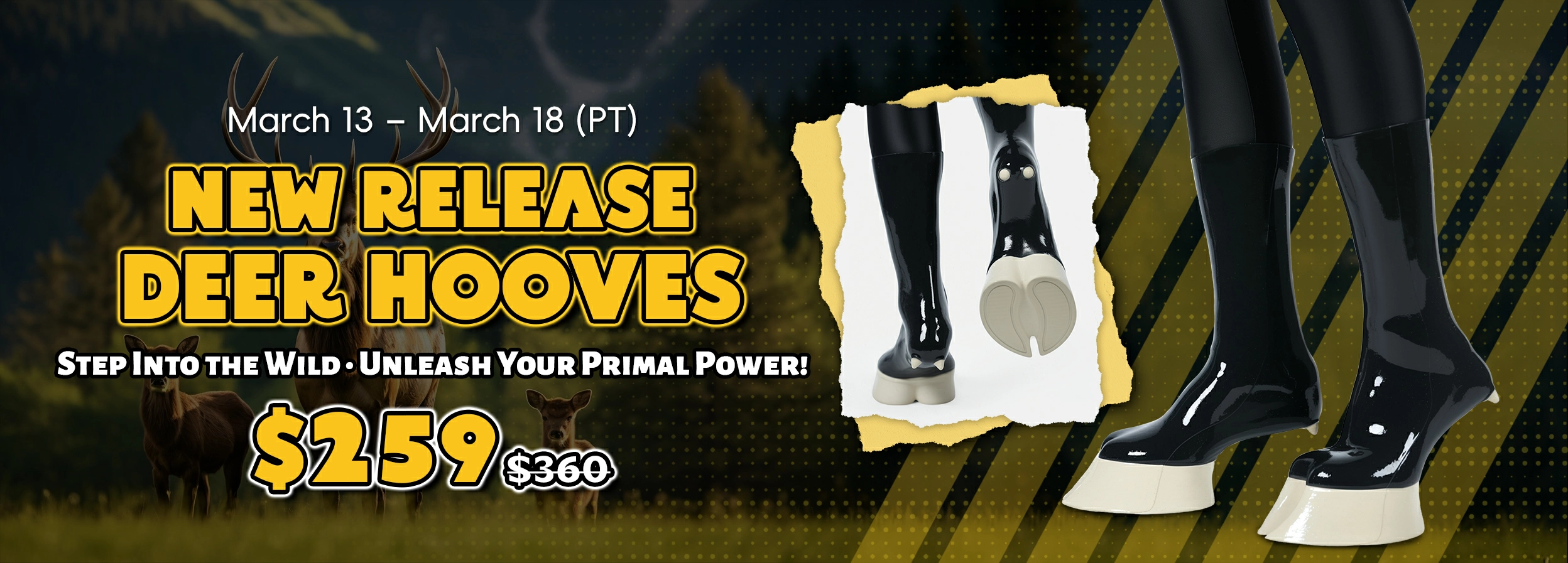 Deer Hooves New Release 