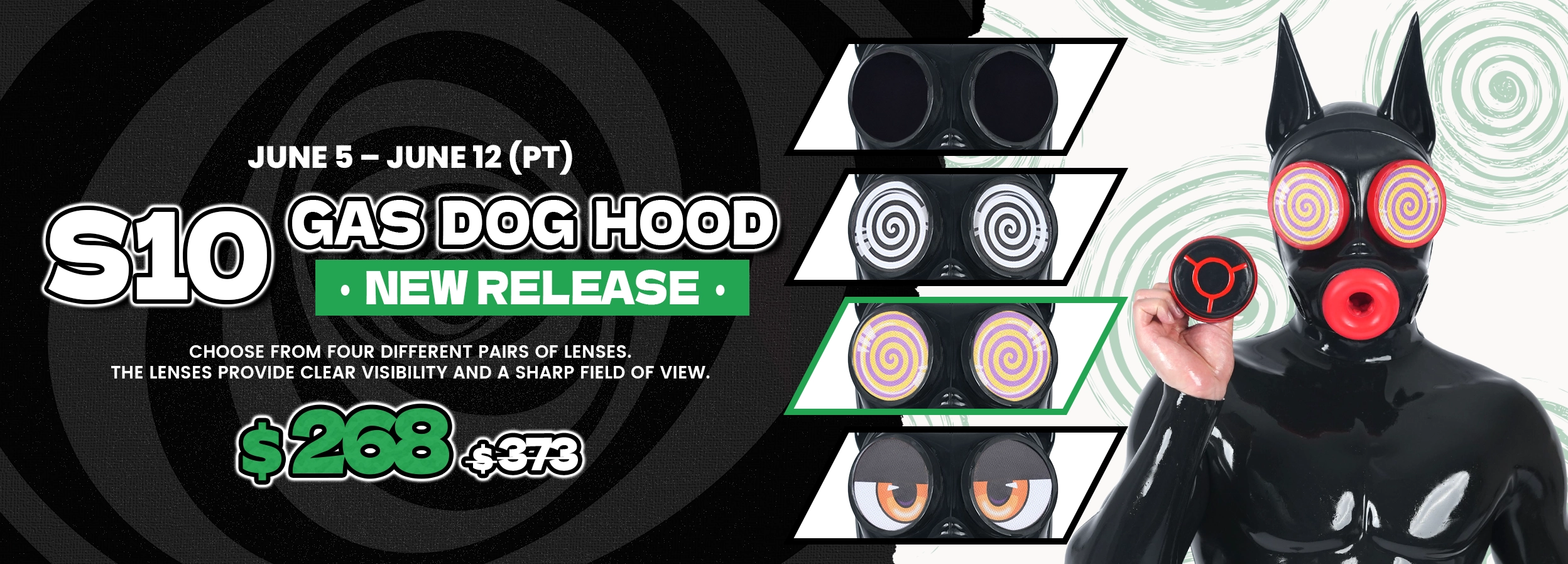 S10 Gas Dog Hood New Release